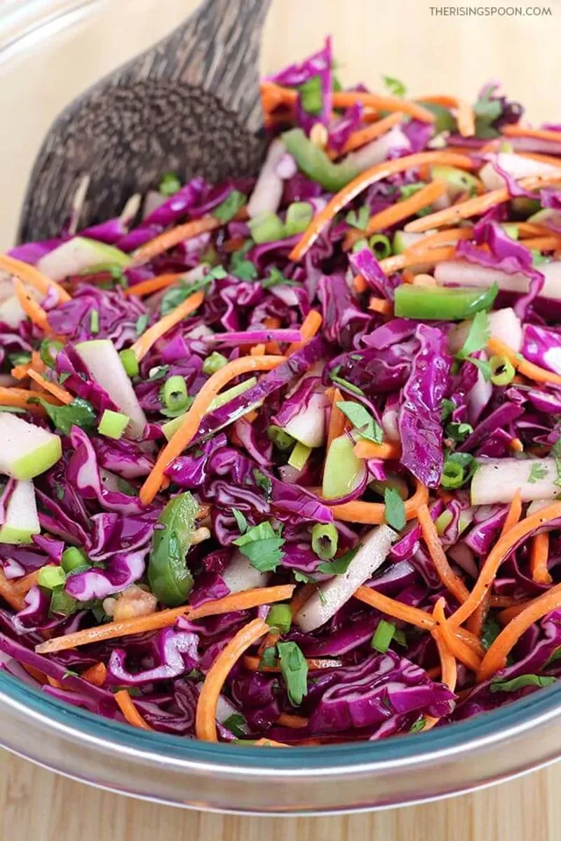 Violet Cabbage Slaw