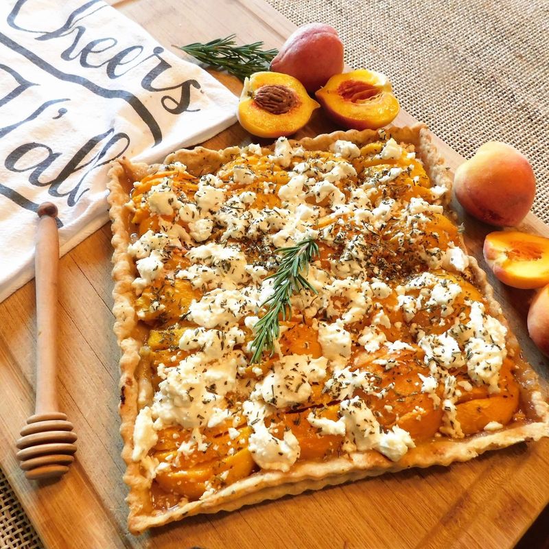Conversation-Starting Goat Cheese Honey Tart