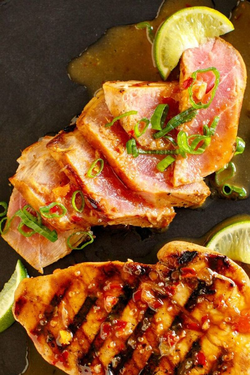 Smoky Chipotle Tuna Steaks