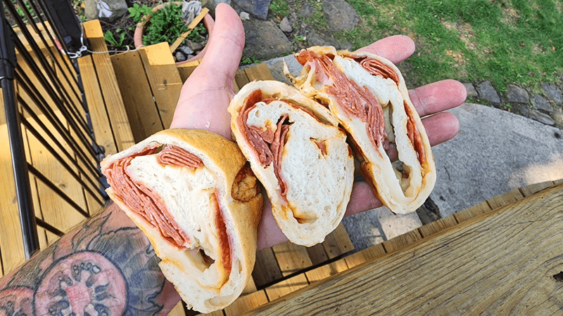 West Virginia's Pepperoni Roll Burrito