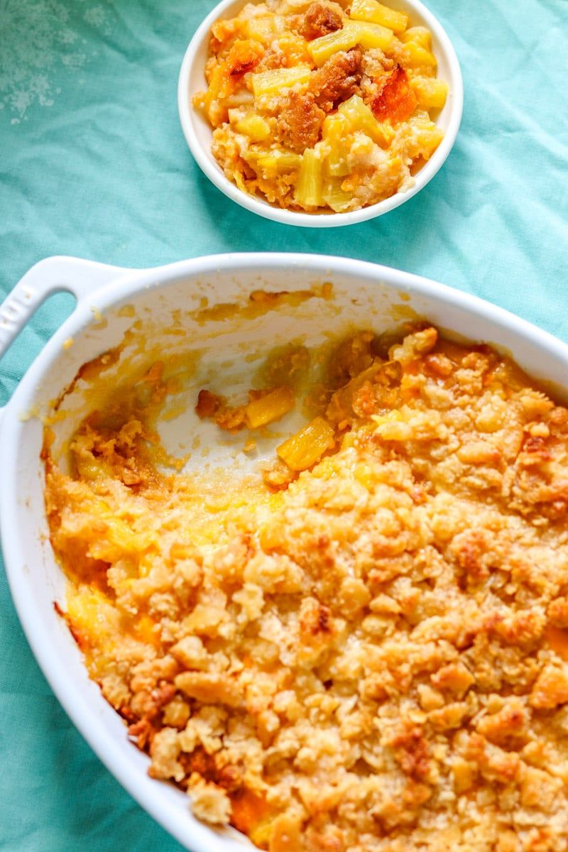 Pineapple Cheese Casserole