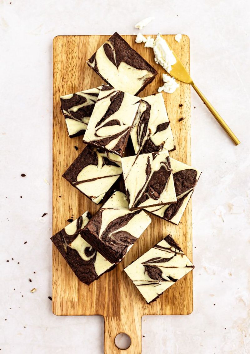 Goat Cheese Brownies