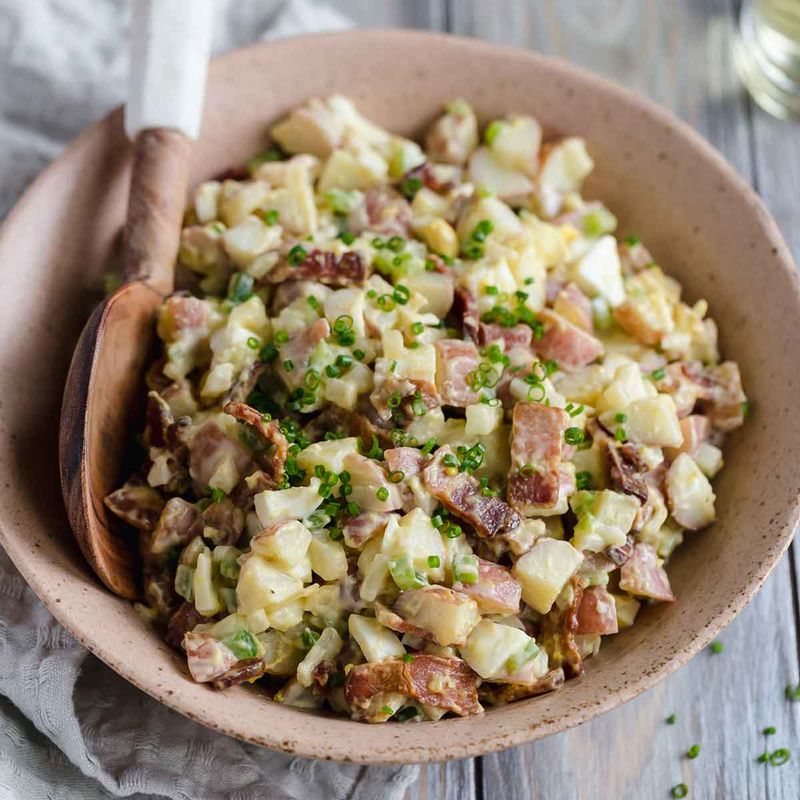Potato Salad With Sweet Pickle Relish