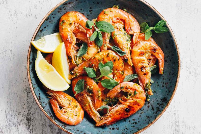 Grilled Garlic Butter Shrimp Skewers