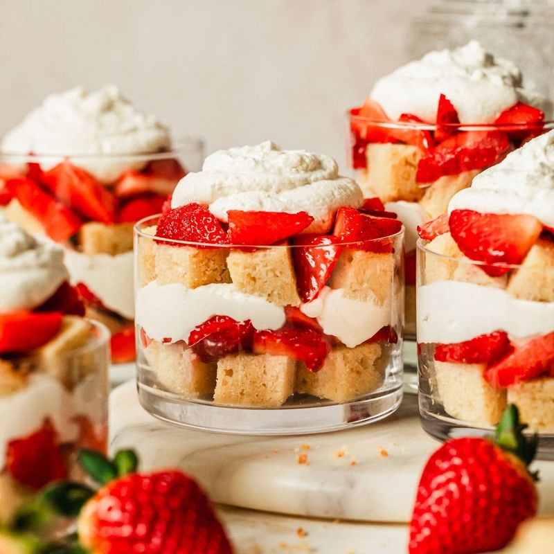 Four-Ingredient Strawberry Shortcake