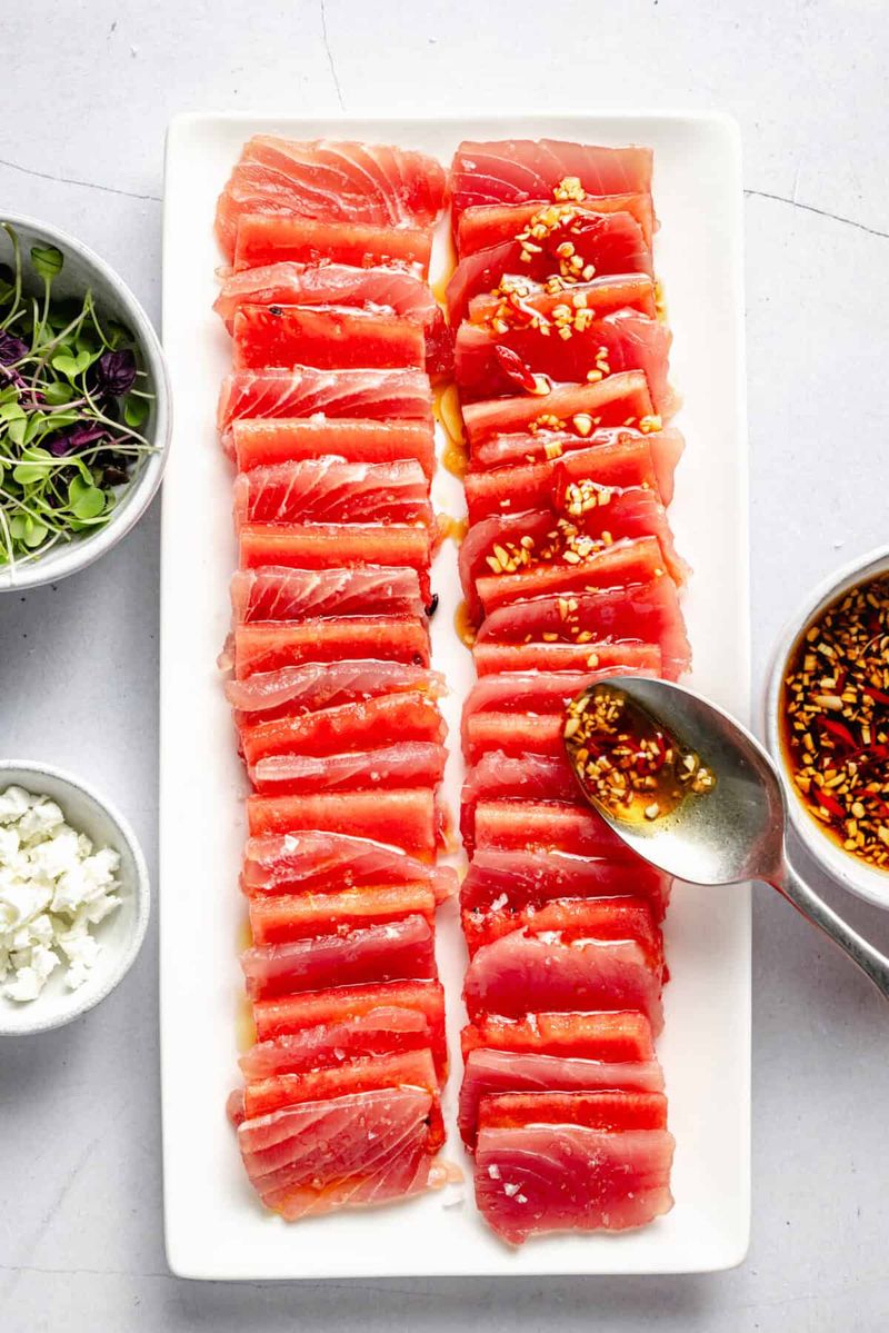 Watermelon Sashimi Slices