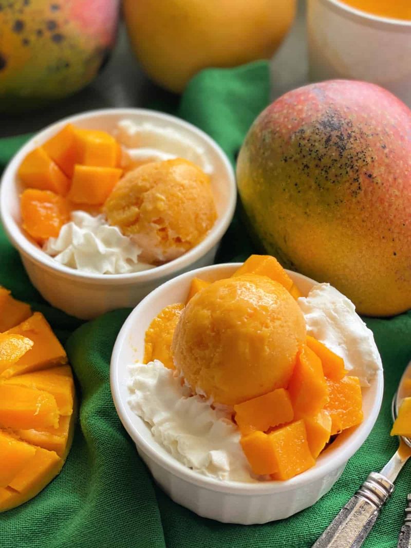 Mango Lassi Frozen Yogurt