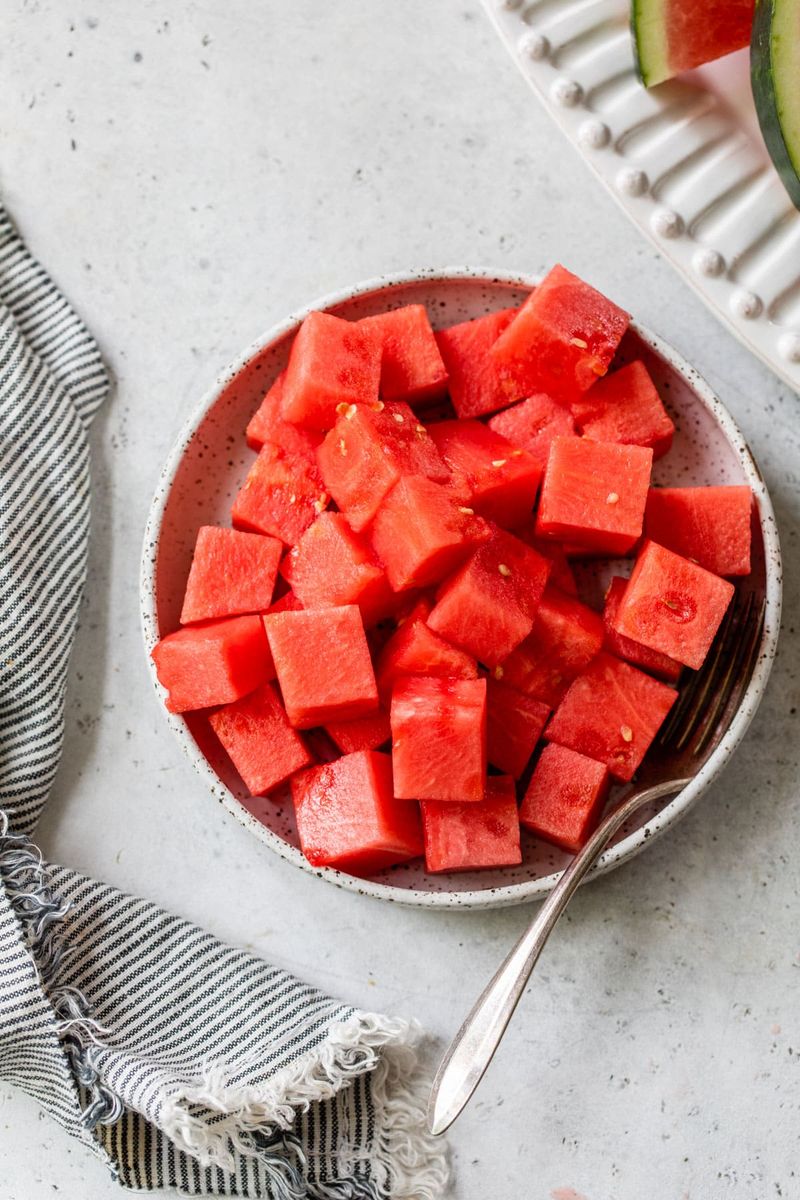 Watermelon Cubes