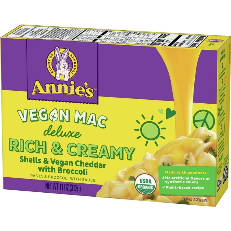 Annie's Organic Shells & Vegan Cheddar With Broccoli