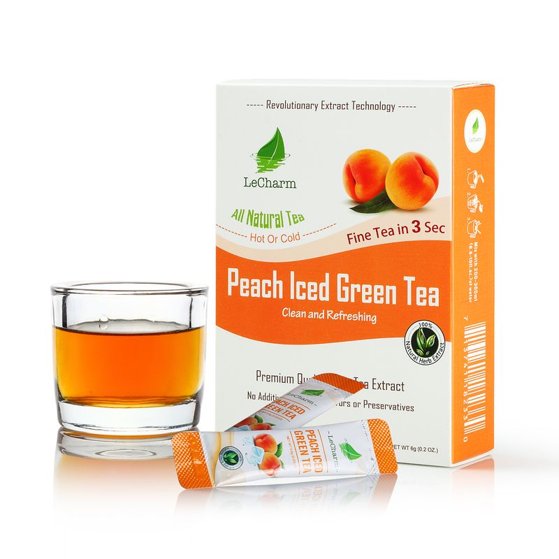 Artificial Peach Green Tea