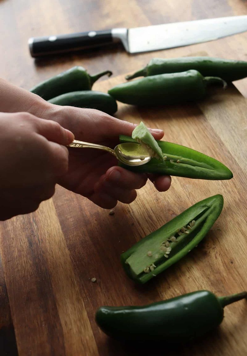 Remove Seeds For Less Heat