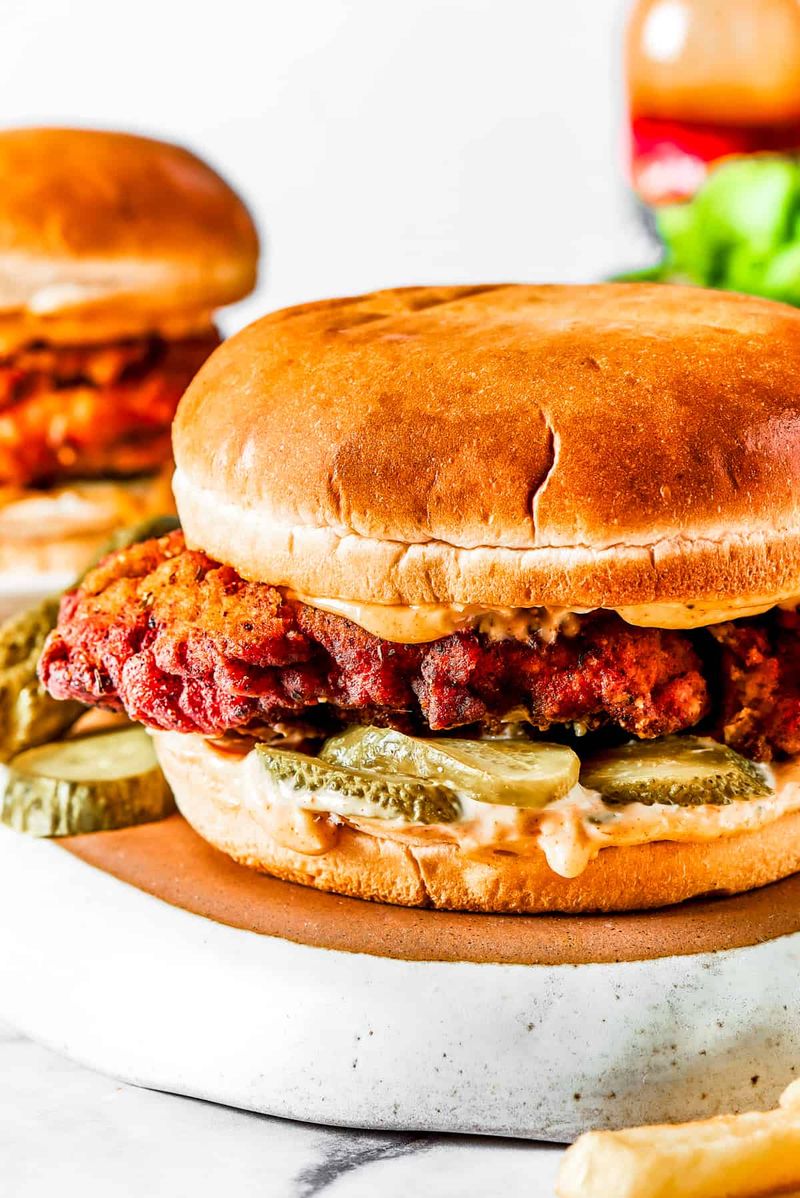 KFC's Nashville Hot Chicken Sandwich