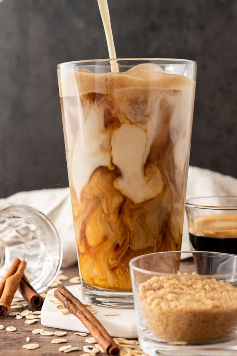 Starbucks Iced Brown Sugar Oatmilk Shaken Espresso