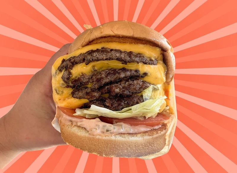 In-N-Out's Secret Menu Chopped Chilies Burger