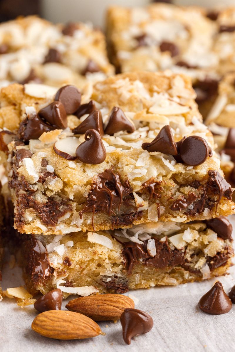 Almond Joy Cookie Bars
