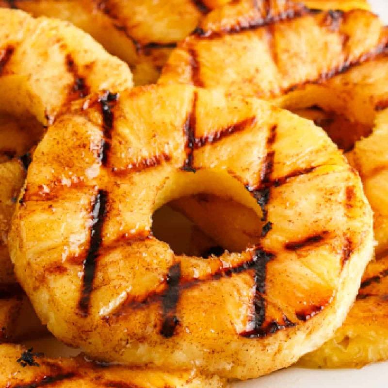 Grilled Pineapple Rings