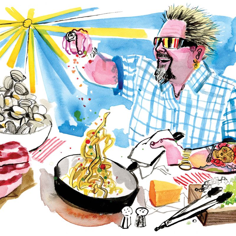 Guy Fieri's Bold Flavor Bomb Addition