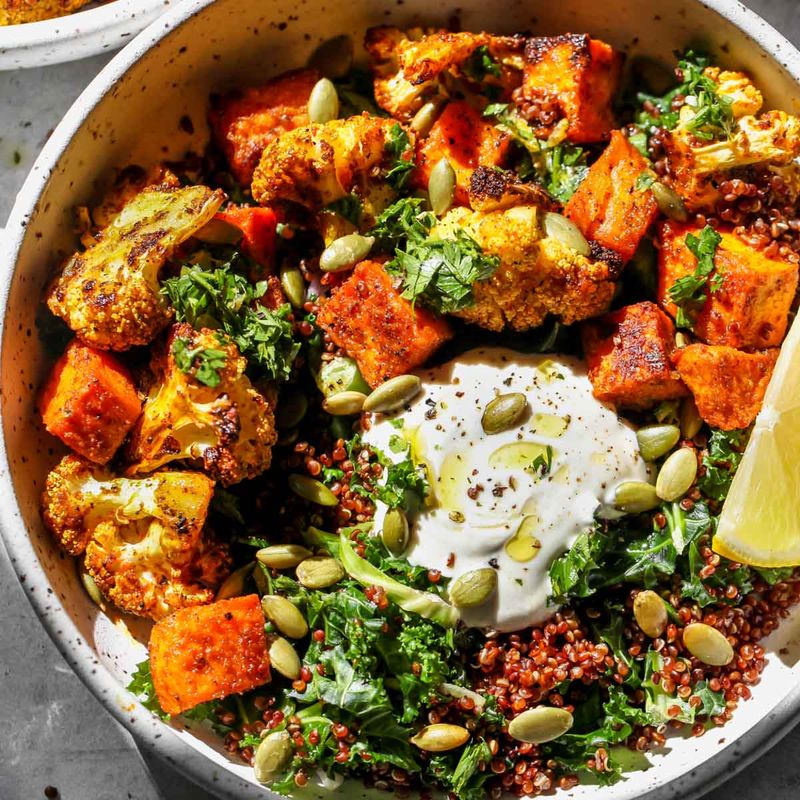 Savory Yogurt Protein Bowls
