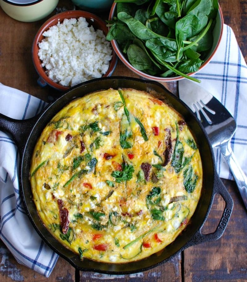 Sun-Dried Tomato Frittata