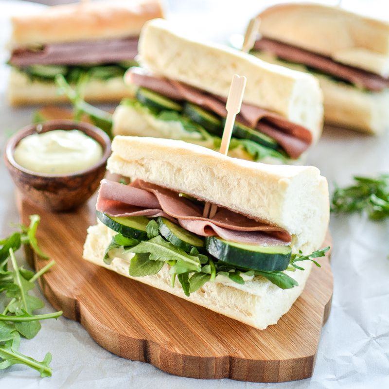 Hearty Roast Beef & Horseradish