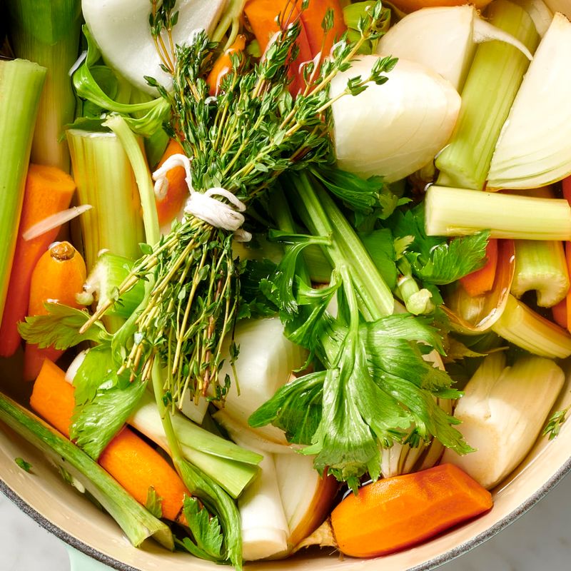 Flavorful Carrot Top Stock