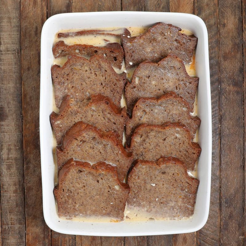 Banana Bread French Toast Casserole