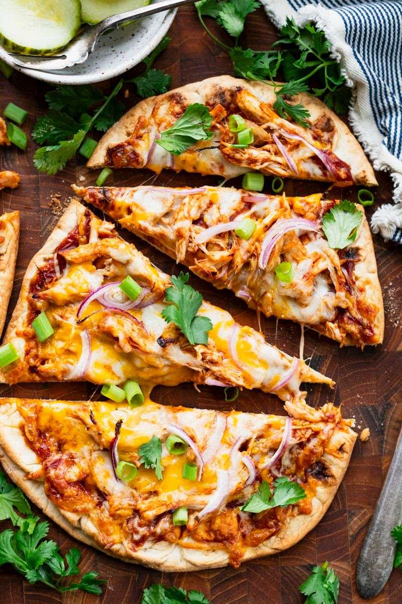 BBQ Chicken Flatbreads