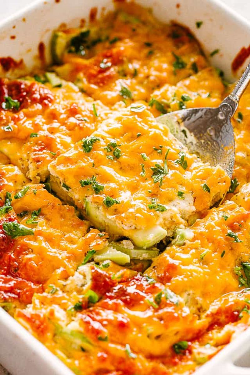 Cheesy Zucchini Casserole