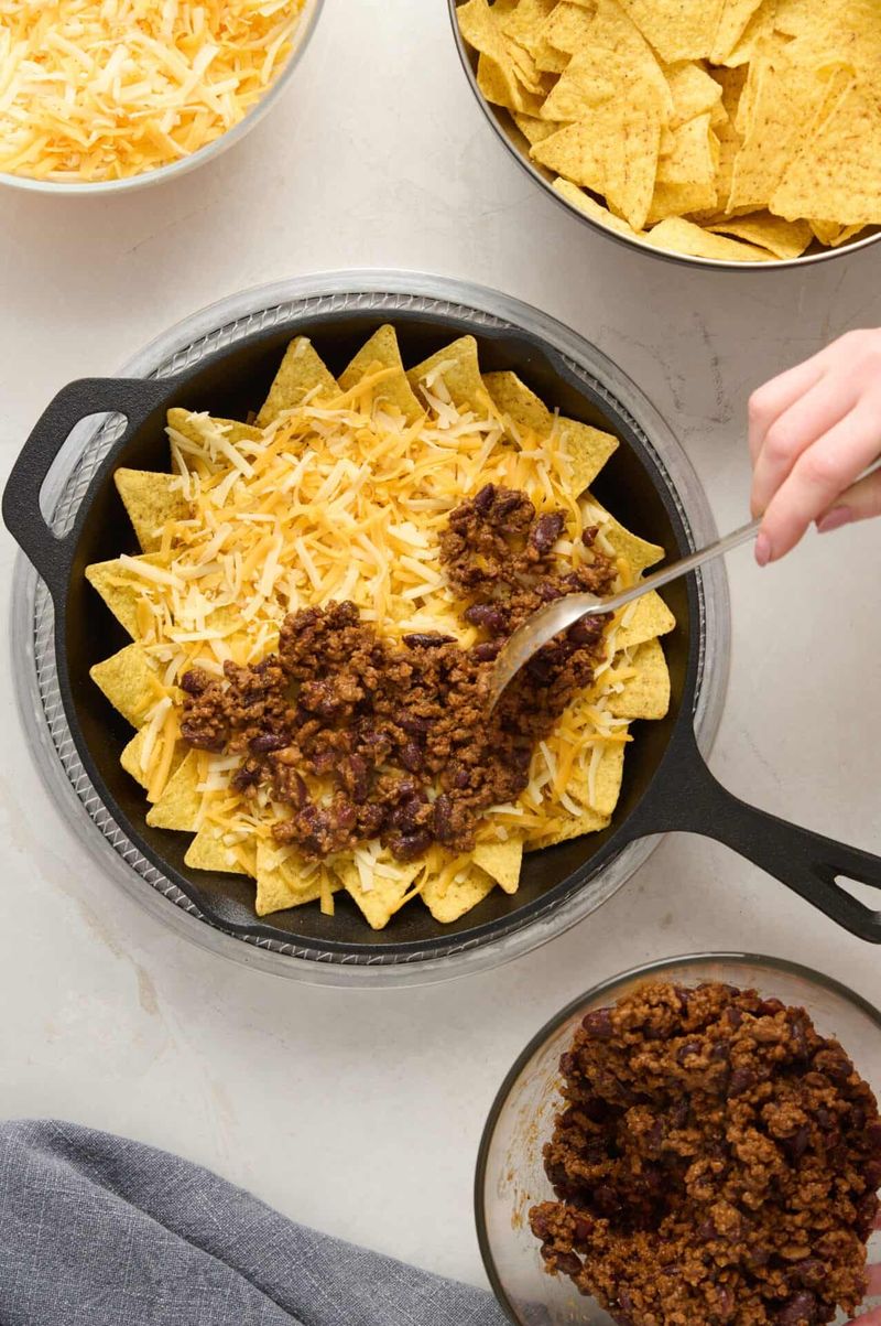 Nachos With Cold Cheese