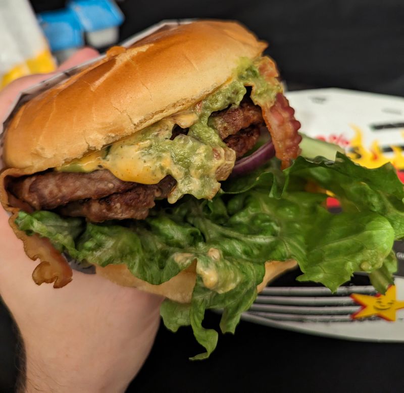 Triple Guacamole Bacon Burger (Carl's Jr.)