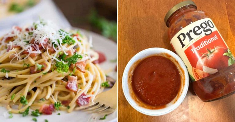good and mid Prego sauces