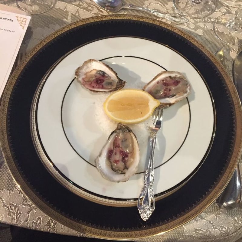 Oysters à la Russe