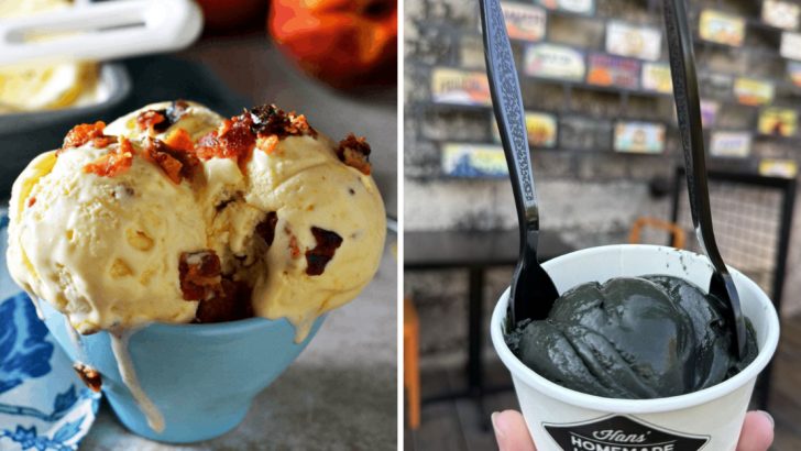 15 Ice Cream Flavors You Never See On The Menu