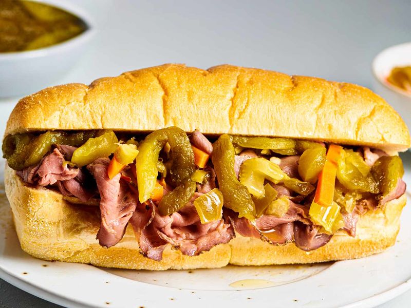 It’s Always Served On Turano Or Gonnella Rolls