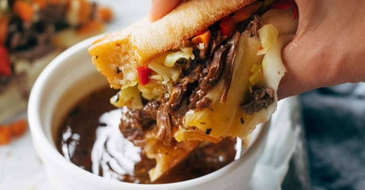 Italian beef sandwich as Chicagoans know it