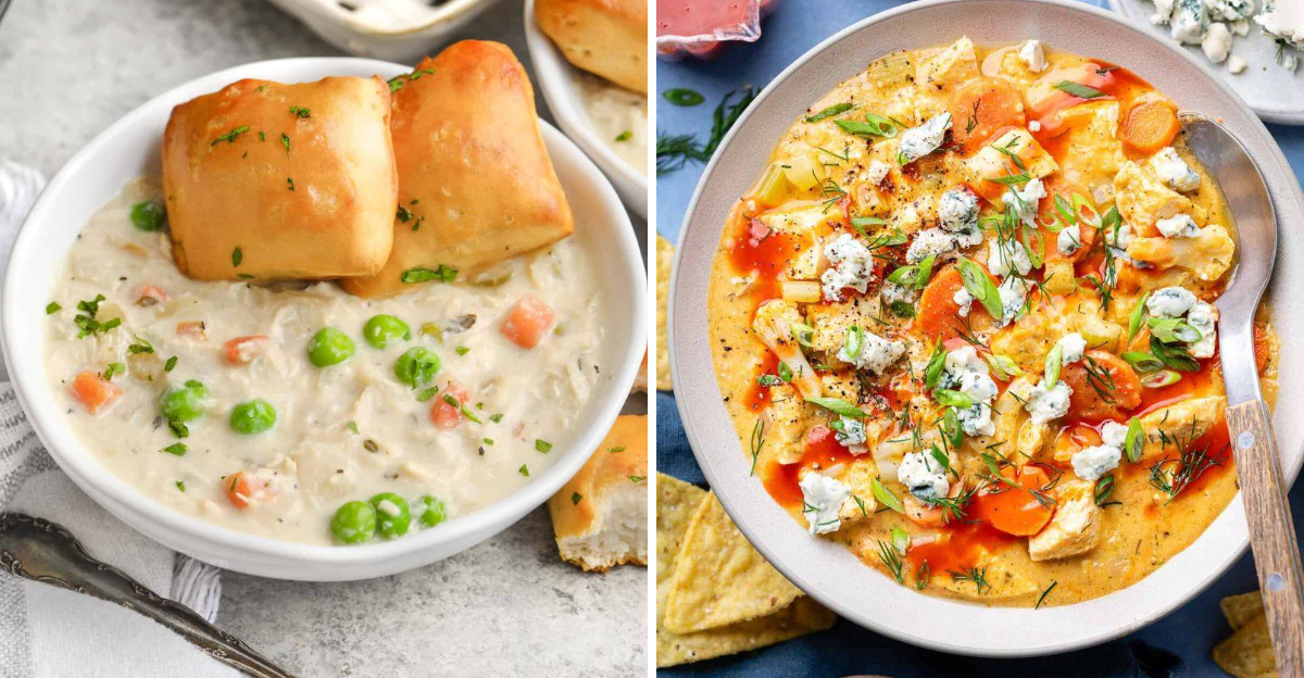 Crockpot Chicken Soups