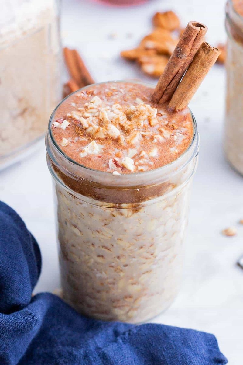 Classic Cinnamon And Maple Overnight Oats