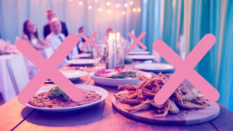 19 Foods You Should Not Serve At A Wedding