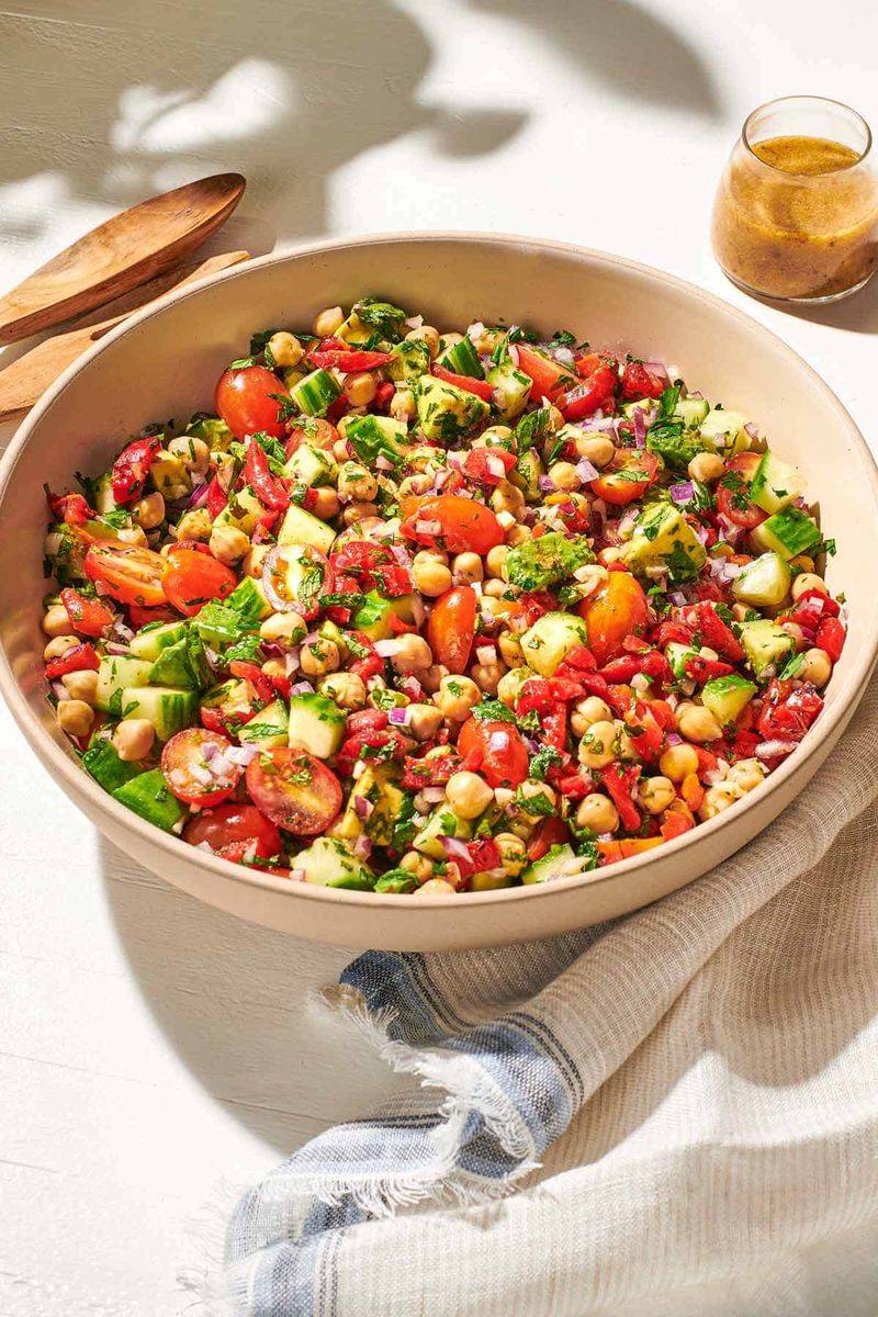 Mediterranean Chickpea Salad