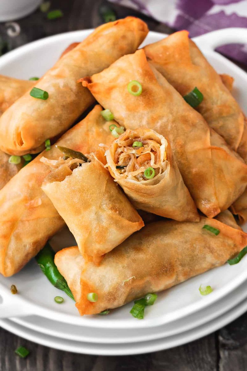 Crispy Vegetable Spring Rolls