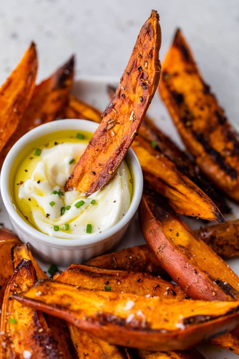 Roasted Sweet Potato Wedges
