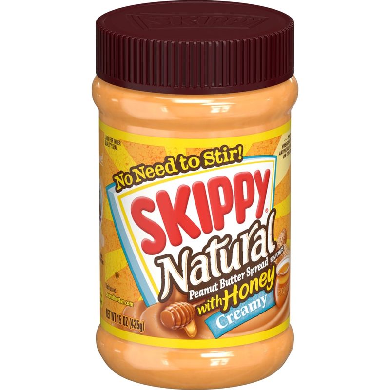 PASS ON: Skippy Natural Peanut Butter with Honey