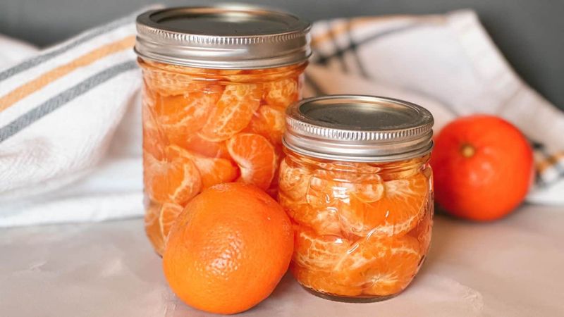 Can Tangerines For Future Use