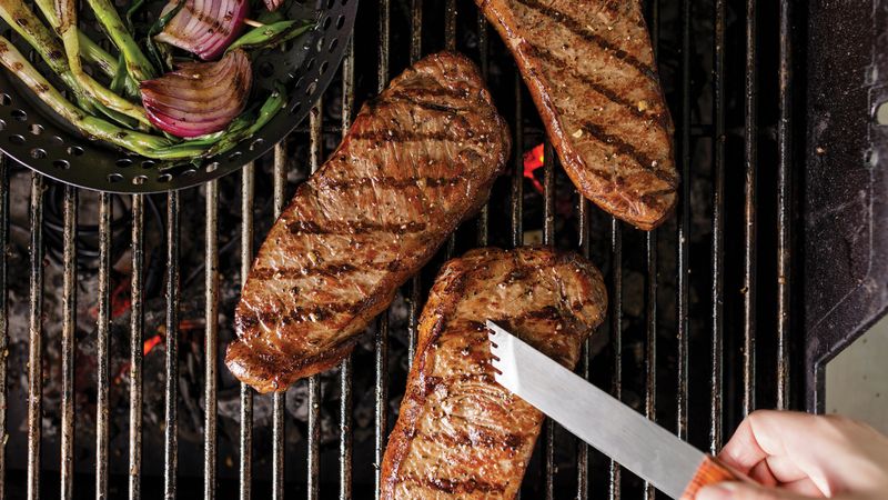 Grilling Cold Meat Straight From The Fridge