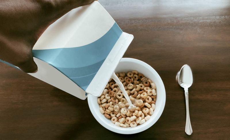 Eating Breakfast Cereal For Dinner