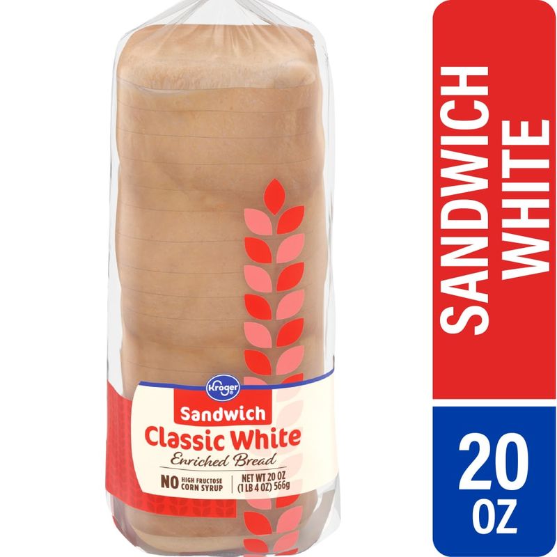 Kroger Enriched Sandwich Bread