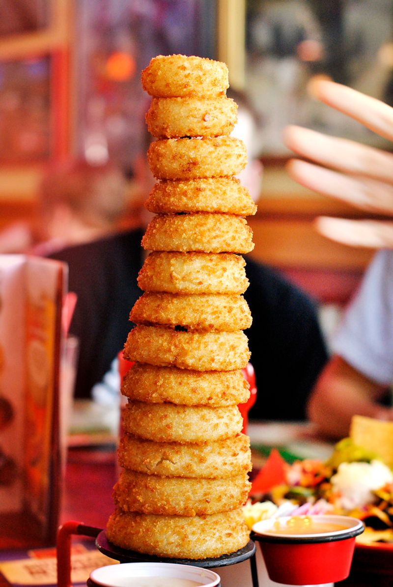 Red Robin Onion Ring Tower