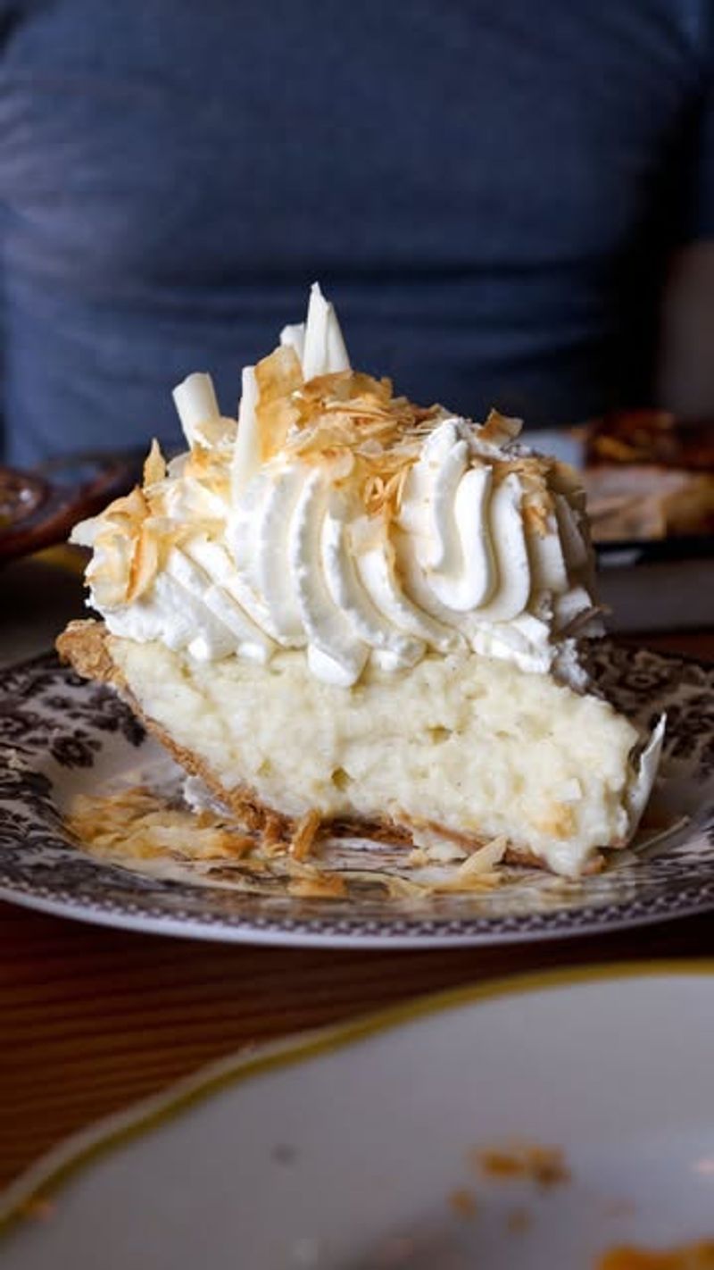 Oversweet Coconut Cream Pie