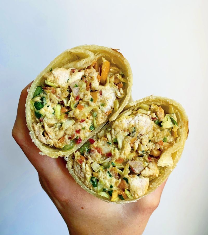 Turn Any Salad Into A Wrap