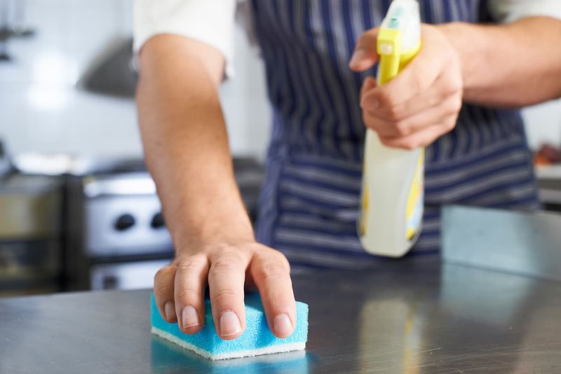 Clean Kitchen Surfaces Often